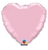 4 inch Pearl Pink - ružový fóliový balón srdce 