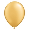 11 inch zlatý metalický latexový balón (25 ks/bal)