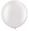 30 inch biely perleťový latexový balón (2 ks/bal)