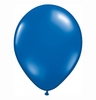 11 inch tmavo modrý priehľadný latexový balón (100 ks/bal)