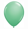 11 inch zimný zelený módny latexový balón (100 ks/bal)