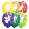 Party balóny  - so zvieratami, farebný mix, Party Animals (25 ks/bal)