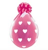 18 inch Big Hearts-A-Round Diamond Clear srdiečkový balón na plnenie (25 ks/bal)