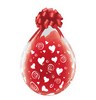18 inch Swirling Hearts-A-Round balón na plnenie so srdiečkami (25 ks/bal)