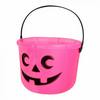 Ružové halloweenske vedierko s motívom tekvice