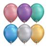 11 inch Chrome Assortment - rôznofarebné okrúhle balóny (6 ks/balenie)