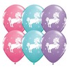 11 inch Whimsical Unicorn Special Assortment balóny (25 ks/balenie)