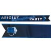 Šerpa s nápisom - Absolut Legénybúcsú Party