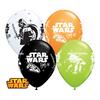 Balón - Star Wars, Darth Vader a Yoda, 28 cm, 25 ks