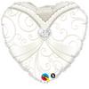 Svadobný fóliový balón - Wedding Gown, 46 cm