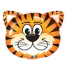 14 inch Tickles Tiger - Hlava tigra fóliový balón