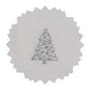 Vianočné servítky so stromčekom - 33 x 33 cm, 12 ks/balík