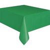 Zelený plastový party obrus - 1,4 m x 2,8 m