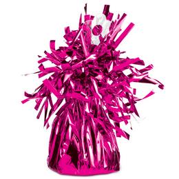 Sýto ružové /magenta/  závažie na balóny so strapcami - 170 g