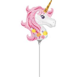 Magical Unicorn - Jednorožec Mini Shape fóliový balón