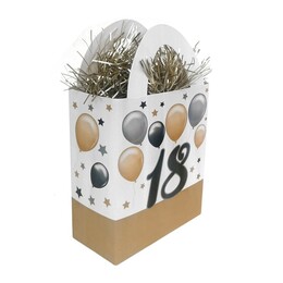 Závažie na balóny mini darčeková taška elegant s č. 18 - 120 gramm